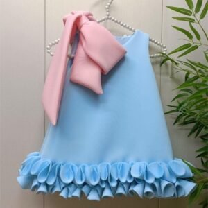 Girl's Big Bow Princess Dress